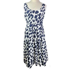 J. Crew sleeveless fit and flare summer dress